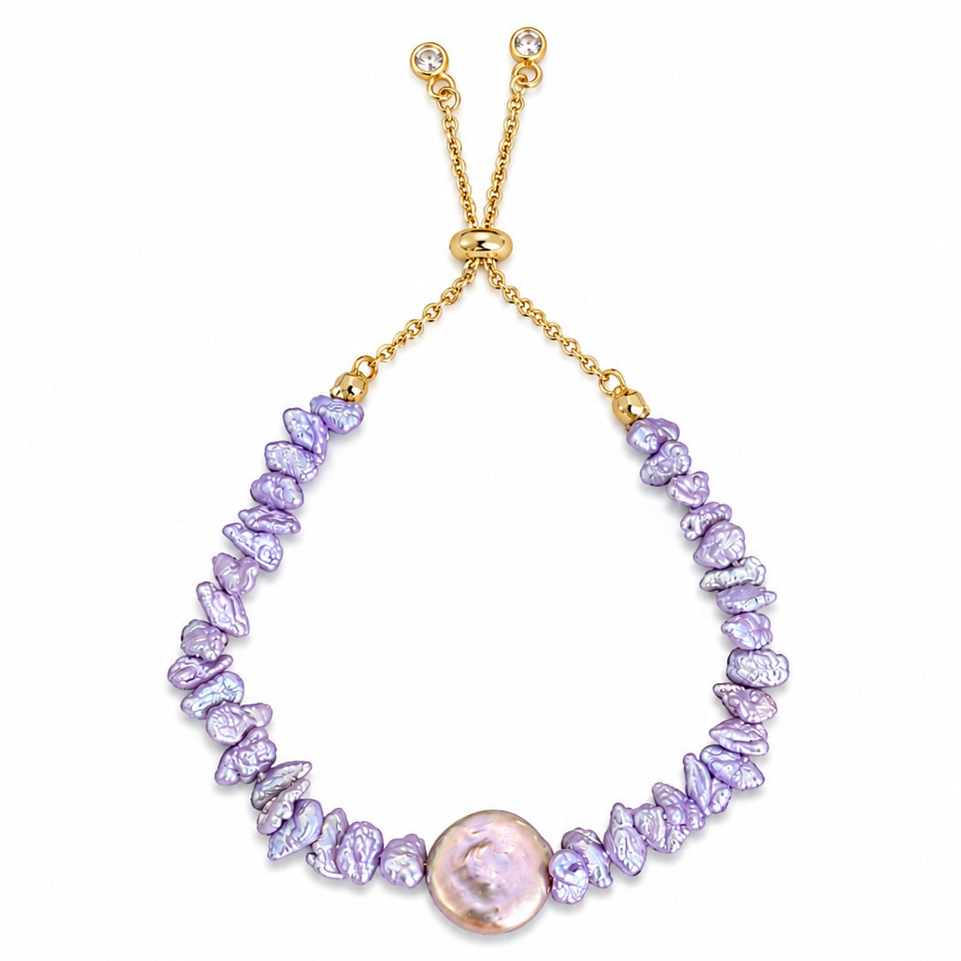 Ispra Bracelet Lavender Pearl