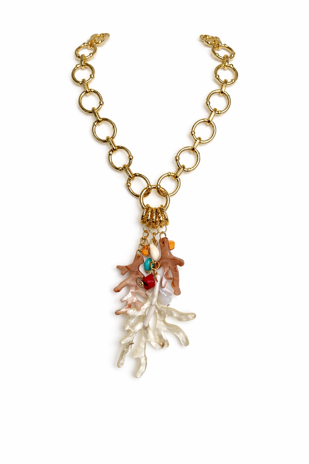 Capri Necklace in White
