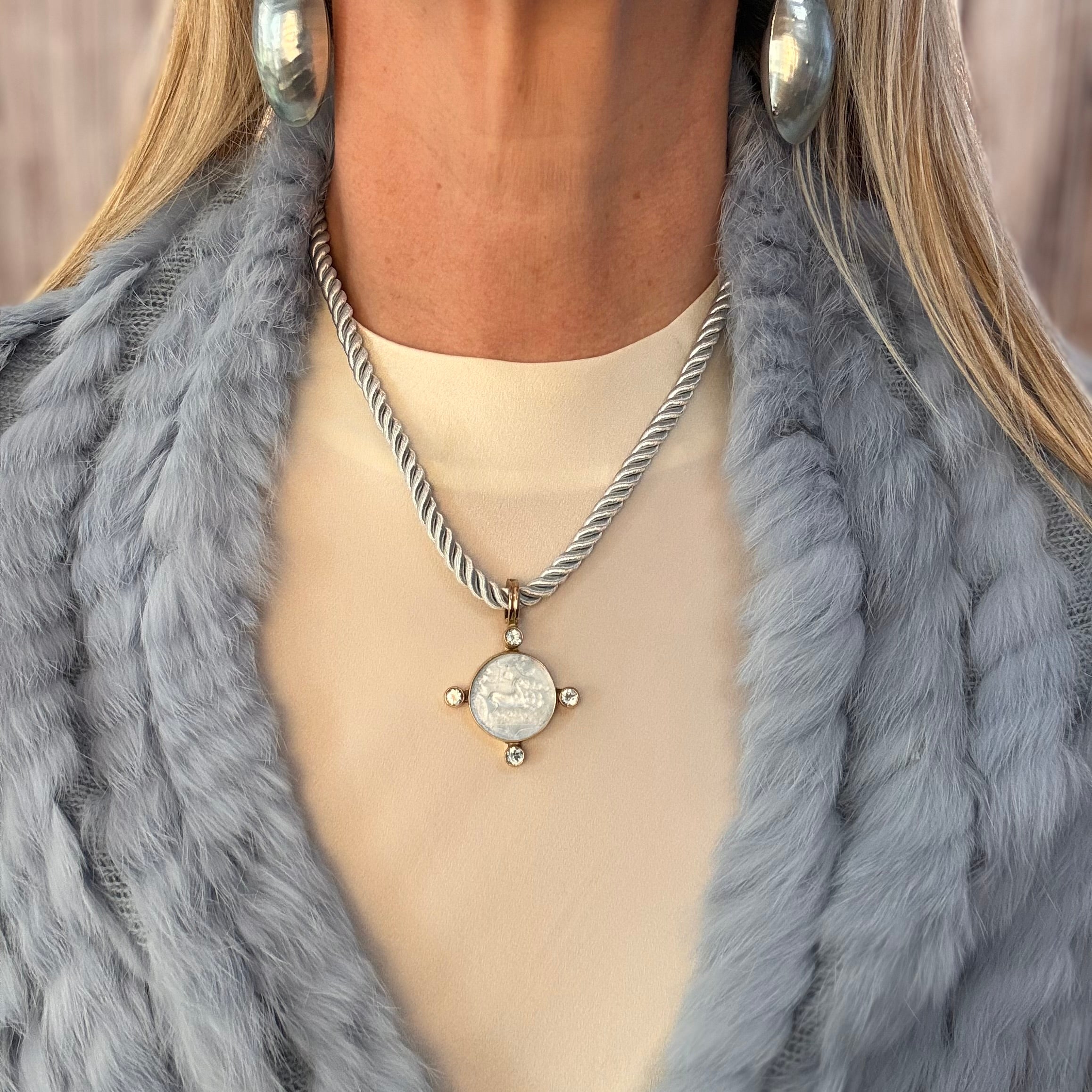 Chalette Necklace by Dina Mackney
