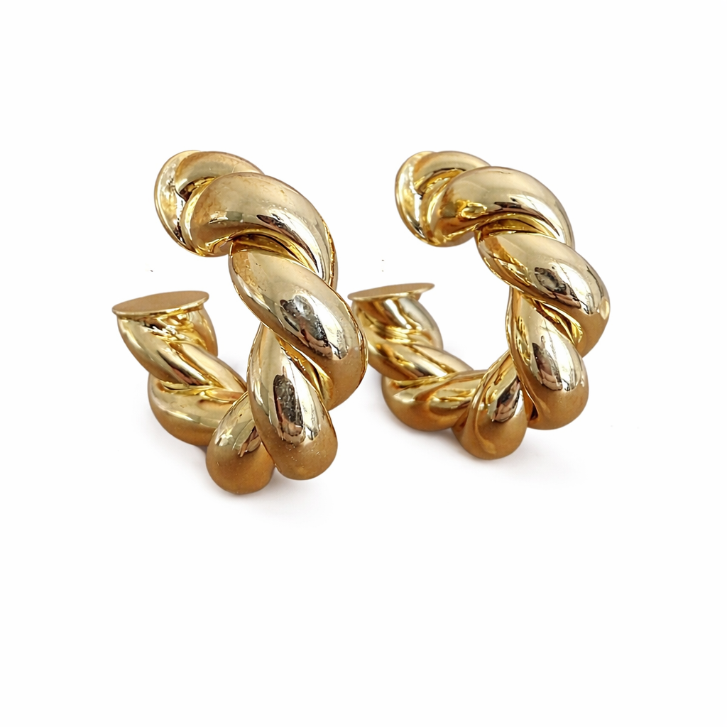 Corda Earring in Gold